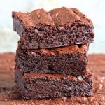 One Bowl Fudge Brownies