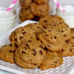 Skinny Mini Chocolate Chip Cookies