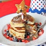 Patriotic Buttermilk Pancakes