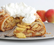 Apple Pie in a Bread Bowl