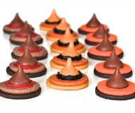 Easy Halloween Witch Hat Cookies
