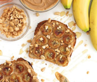 Caramelized Banana Peanut Butter Toast