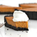 Dark Chocolate Pumpkin Tart