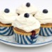 Healthy Whole Wheat Blueberry Breakfast Cupcakes