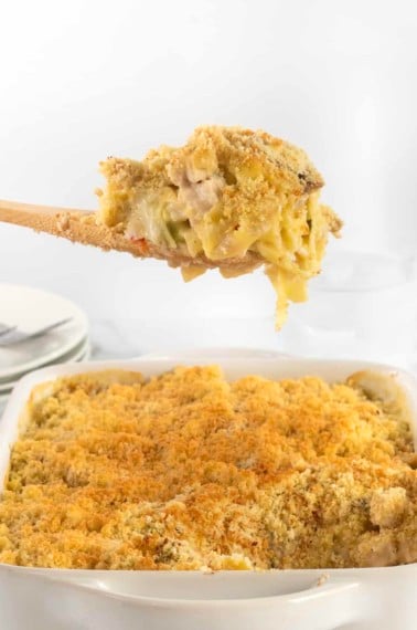 Chicken Noodle Casserole by The BakerMama