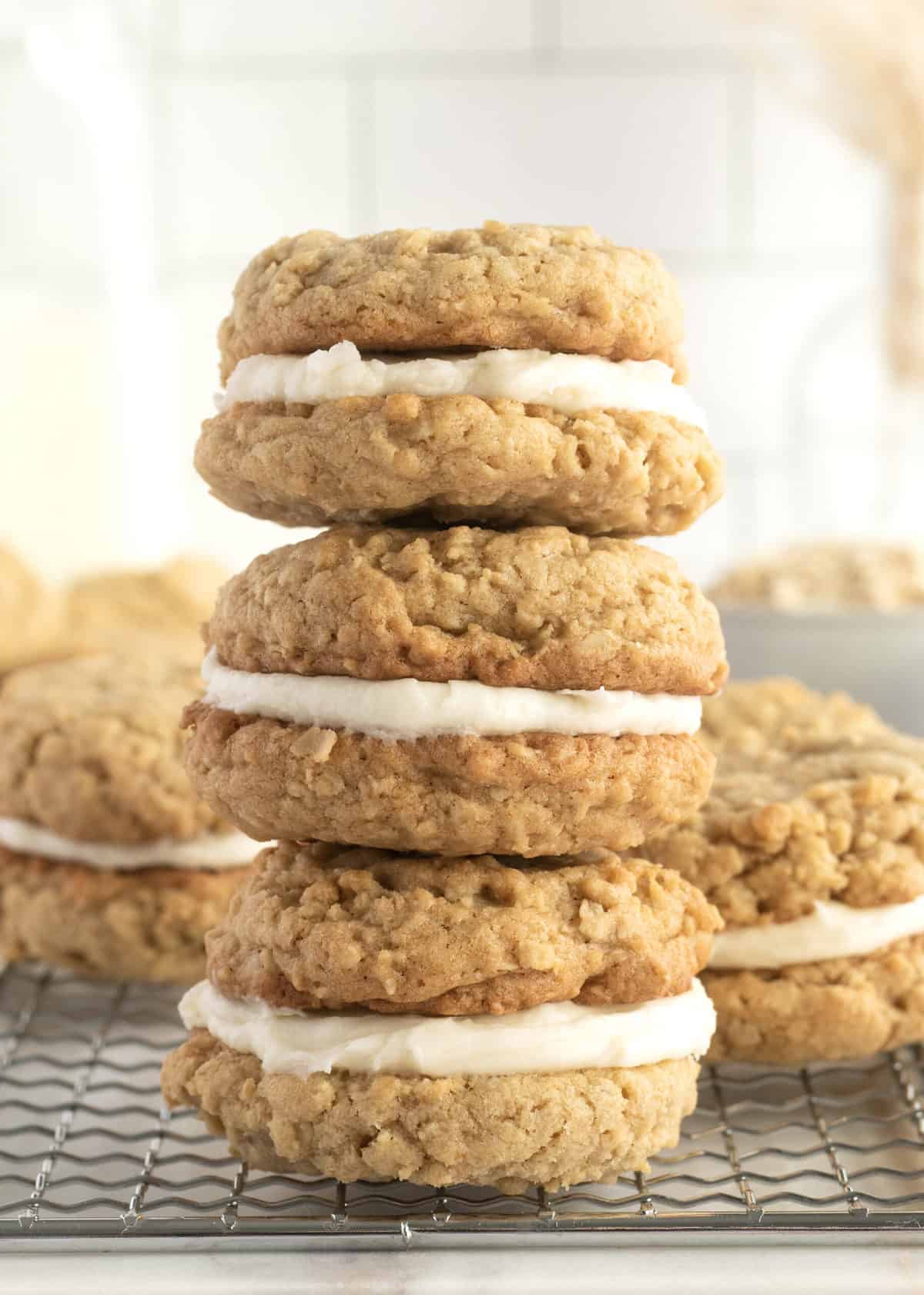 Oatmeal Cream Pies by The BakerMama
