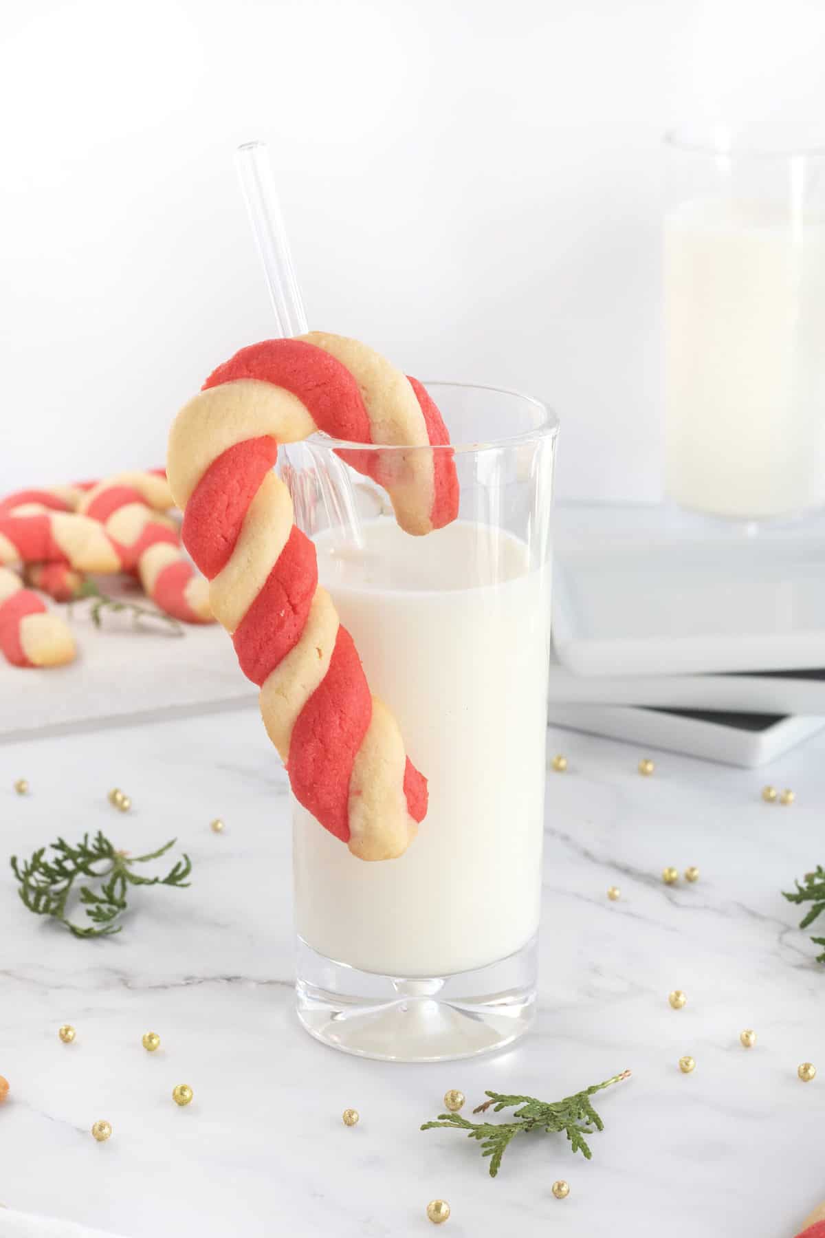 Candy Cane Cookies by The BakerMama