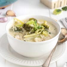 Broccoli Cheddar Chicken Soup-image