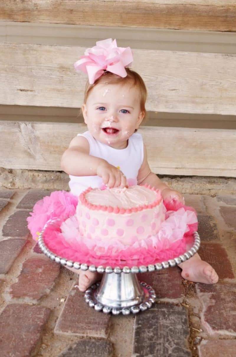 Smash Cake Ideas - Baby's First Birthday Cake