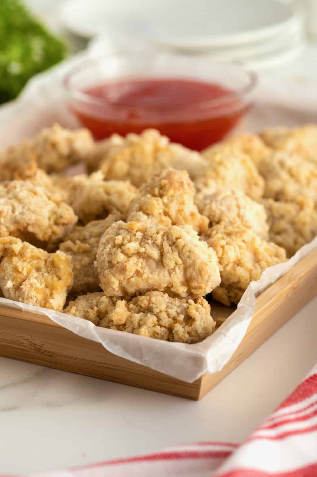 Healthy Baked Chicken Nuggets The BakerMama