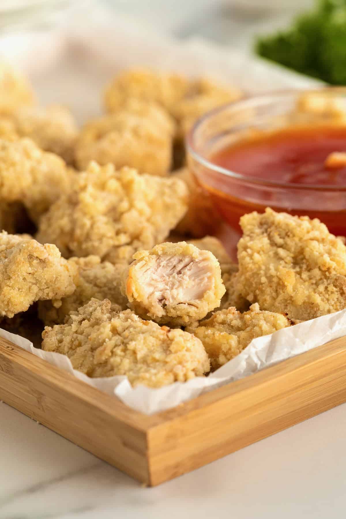 Baked Chicken Nuggets by The BakerMama