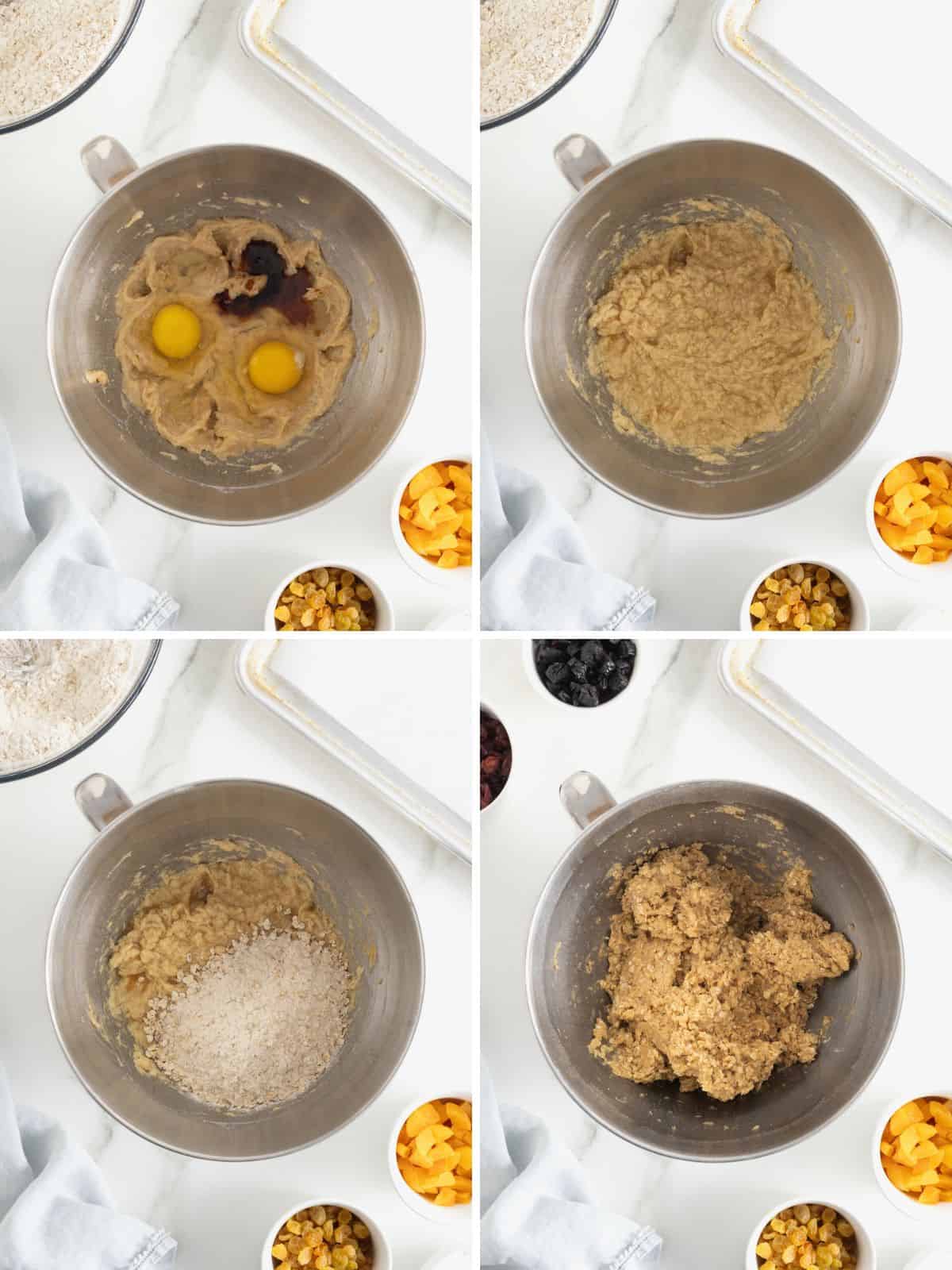 Steps to make Coconut Oatmeal Cookies.
