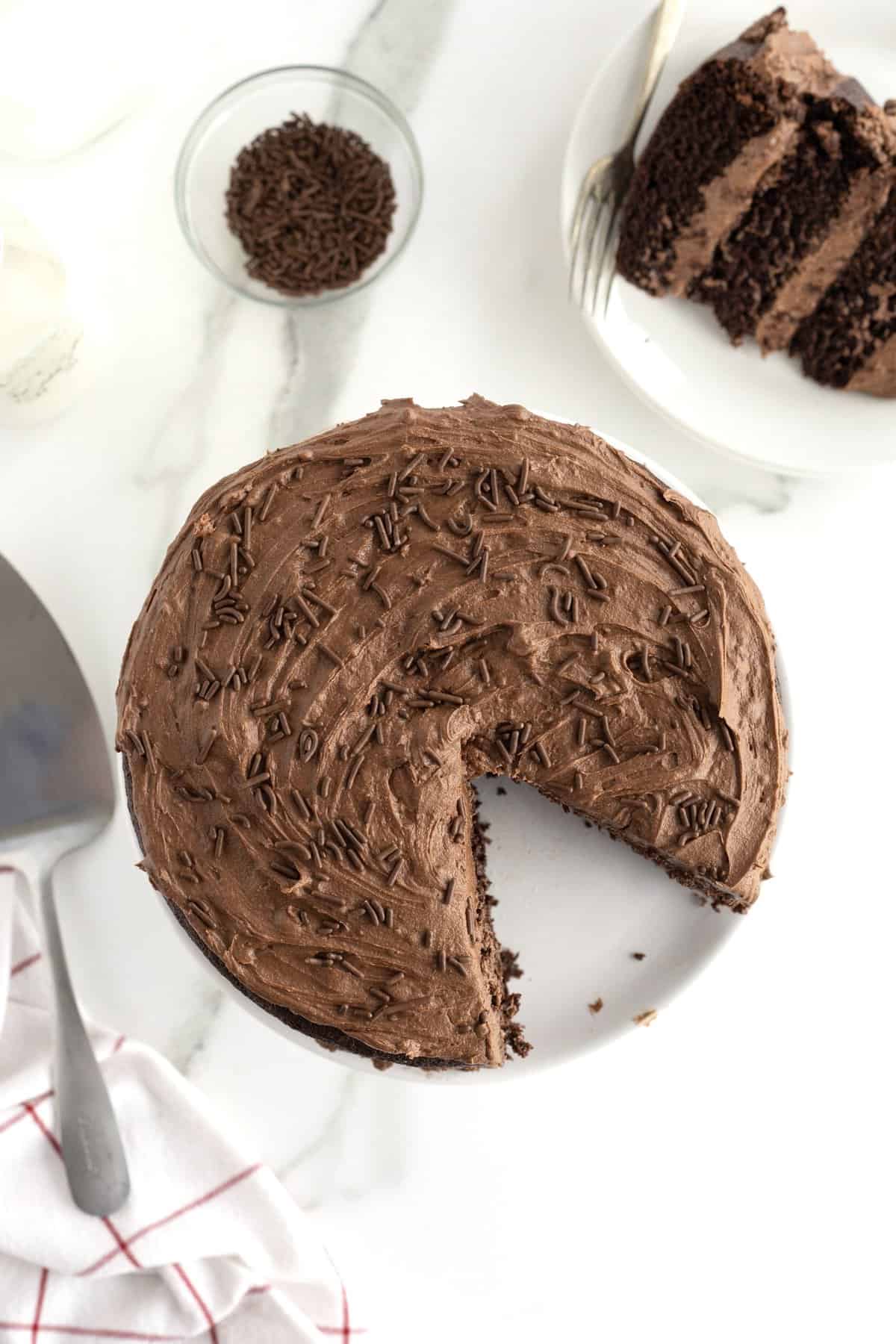 The Greatest Chocolate Cake by The BakerMama