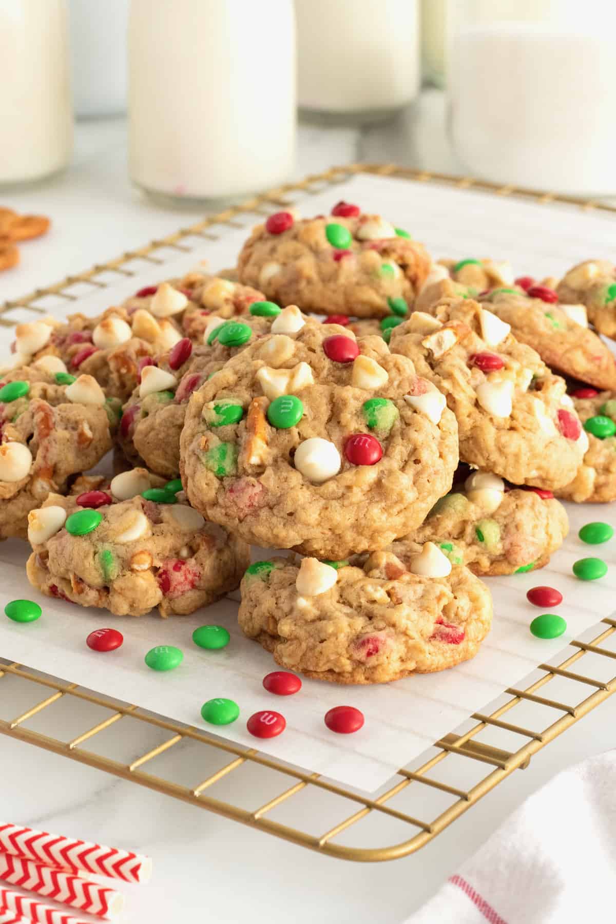 Sleigh Mix Cookies by The BakerMama