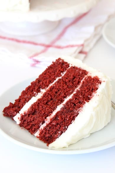 red velvet box cake with pudding