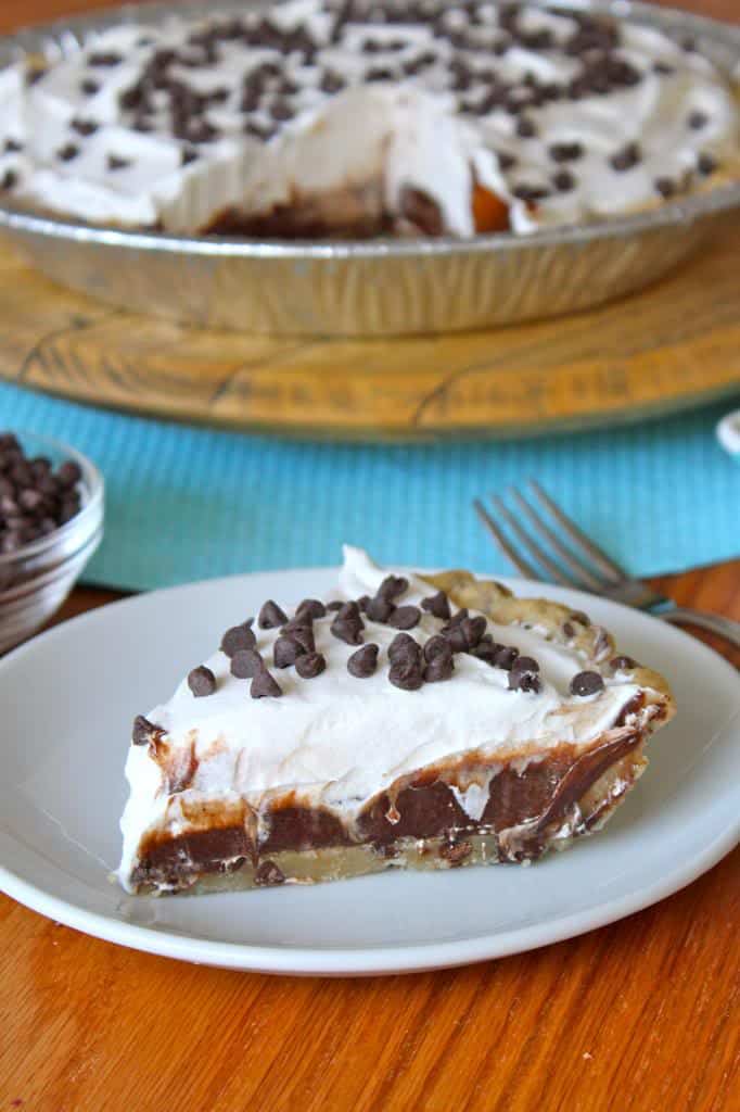 Chocolate Chip Icebox Pie