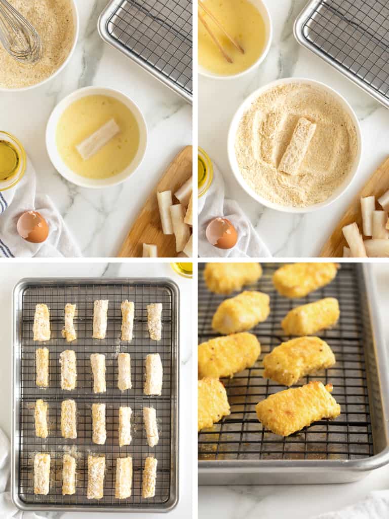 Baked Fish Sticks - The BakerMama
