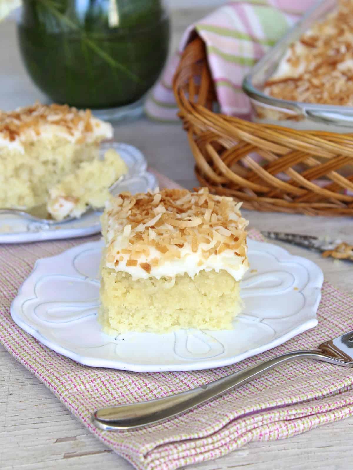 Carrot Sheet Cake with Toasted Coconut - Taste and Tell