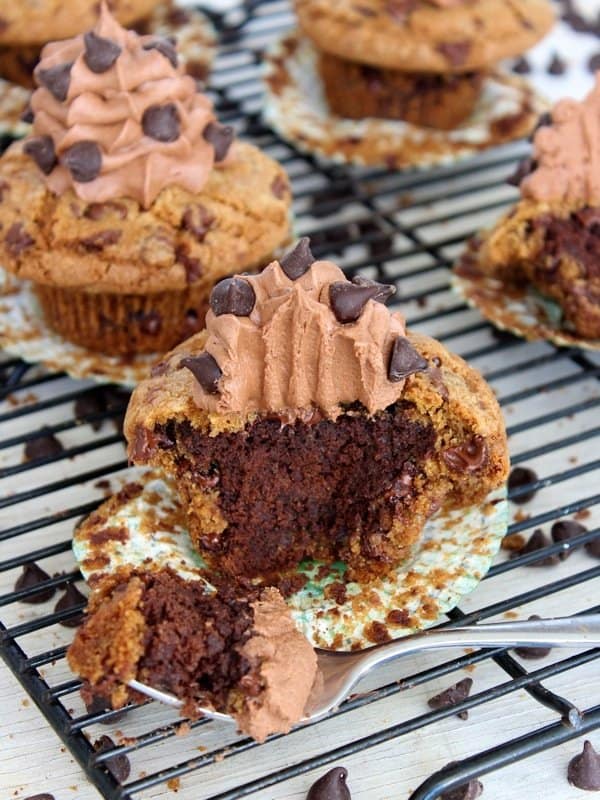Cookie Cup Cupcakes
