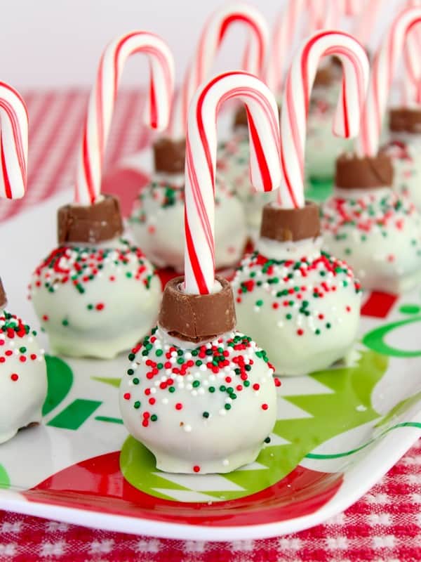 Ornament Brownie Balls