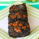 Dark Chocolate Zucchini Brownies