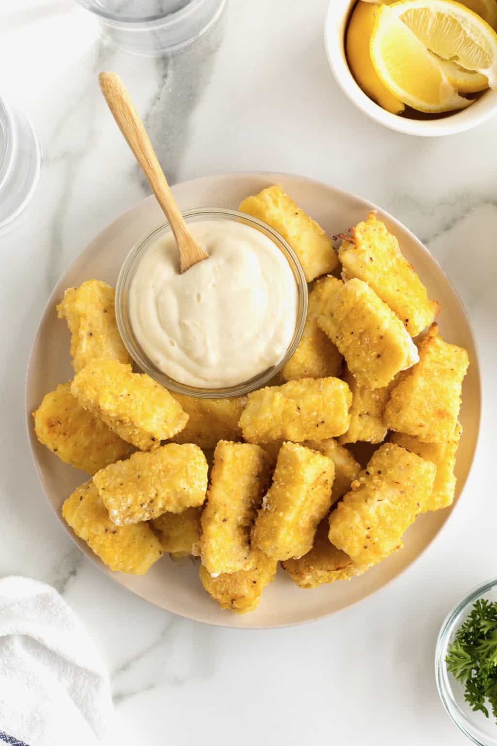 Baked Fish Sticks - The BakerMama