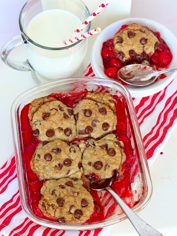 Chocolate Chunk Skillet Cookie - The BakerMama