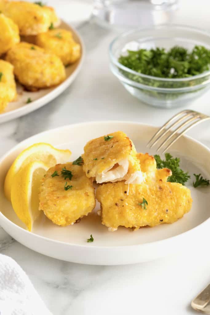 Baked Fish Sticks - The BakerMama