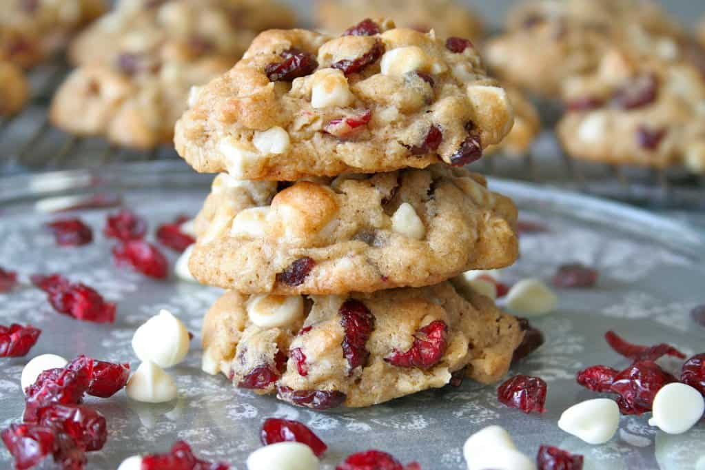 OATMEAL CRANBERRY WHITE CHOCOLATE MACADAMIA CHIP COOKIES