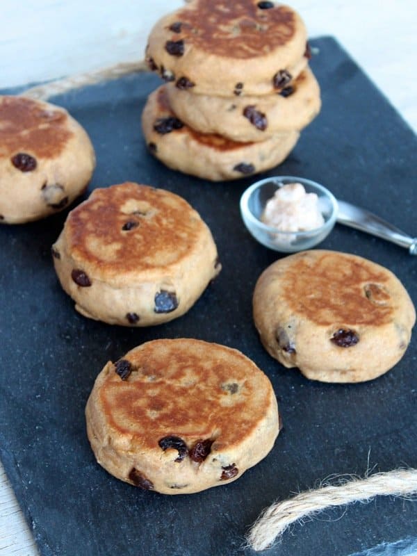 Cinnamon Raisin English Muffins - The BakerMama