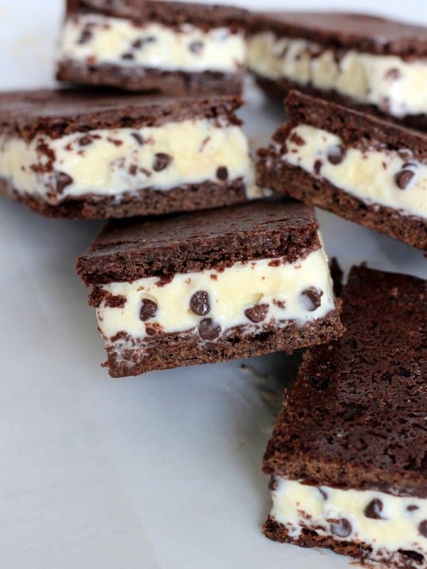 Homemade Ice Cream Sandwiches - The BakerMama