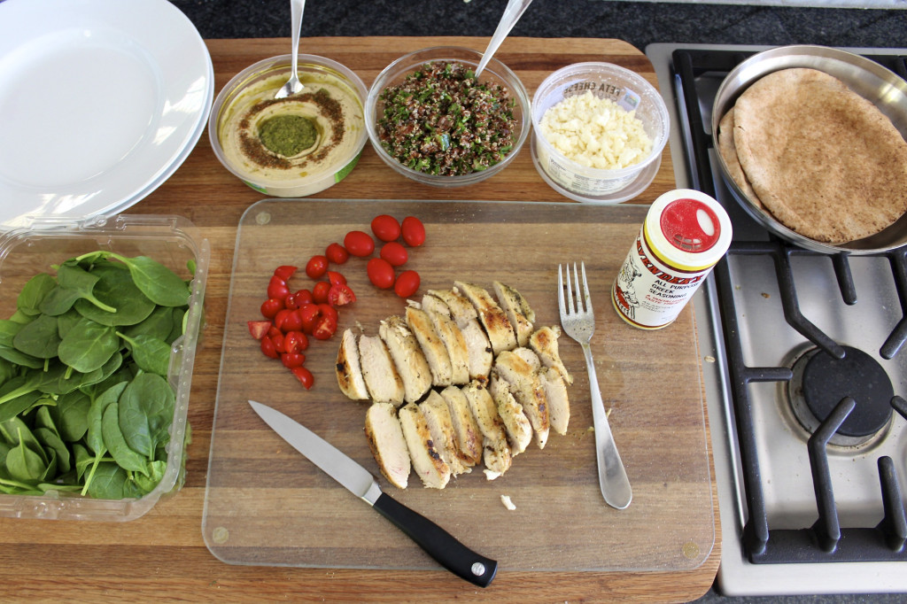 Hummus Quinoa Salad