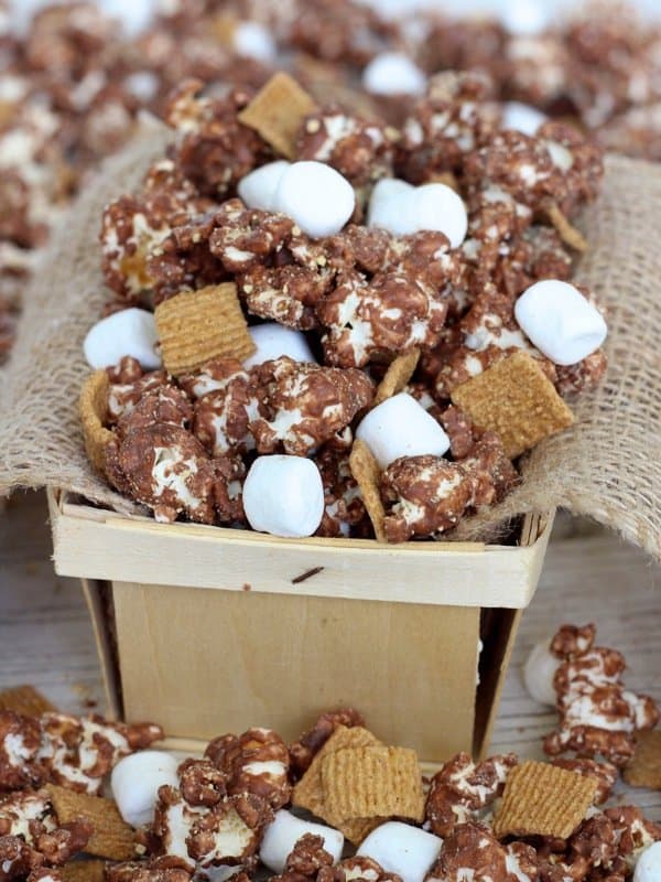 S'mores Popcorn - The BakerMama