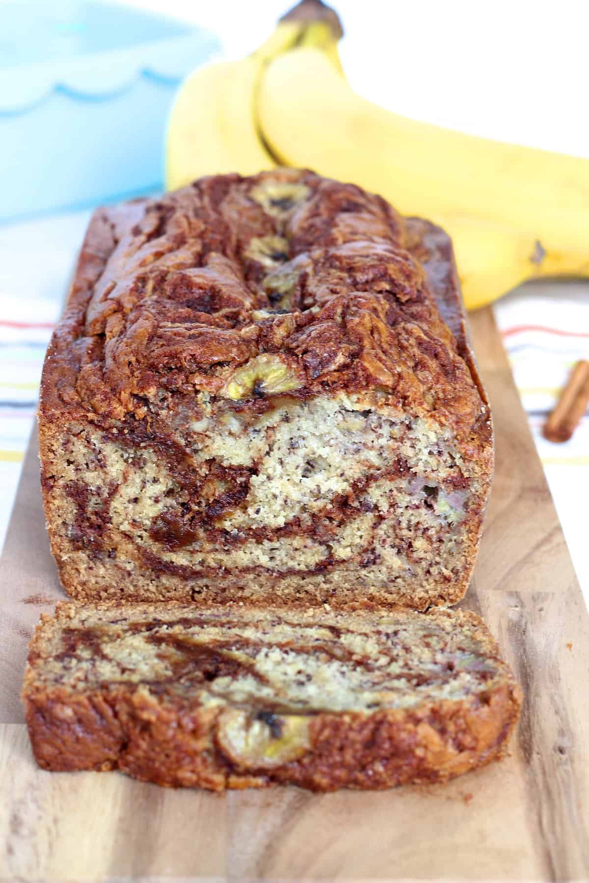 Cinnamon Swirl Banana Bread