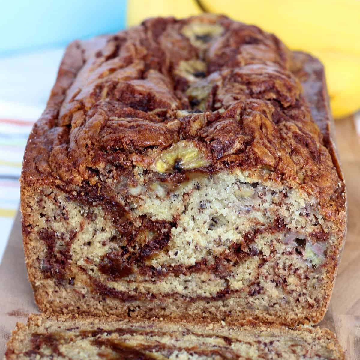 Cinnamon Swirl Banana Bread