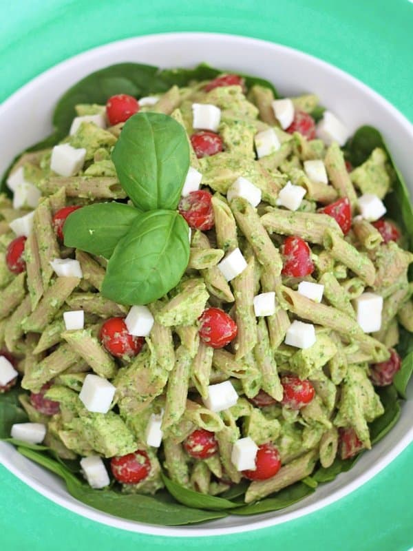 Chicken Pesto Pasta Salad