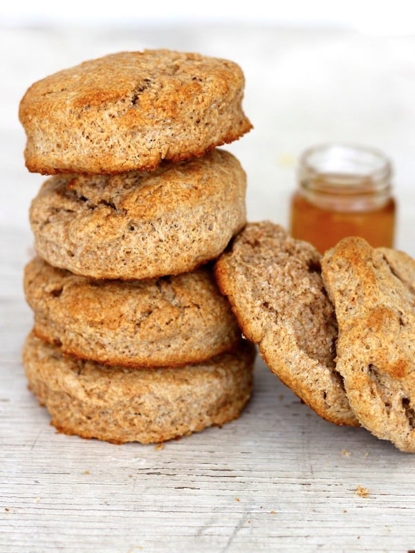 Honey Whole Wheat Biscuits