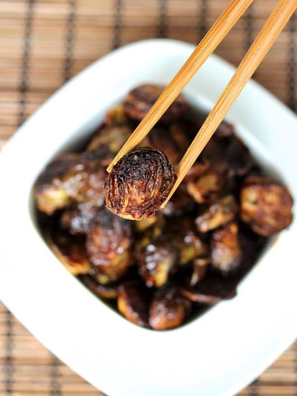 Crispy Asian Brussels Sprouts