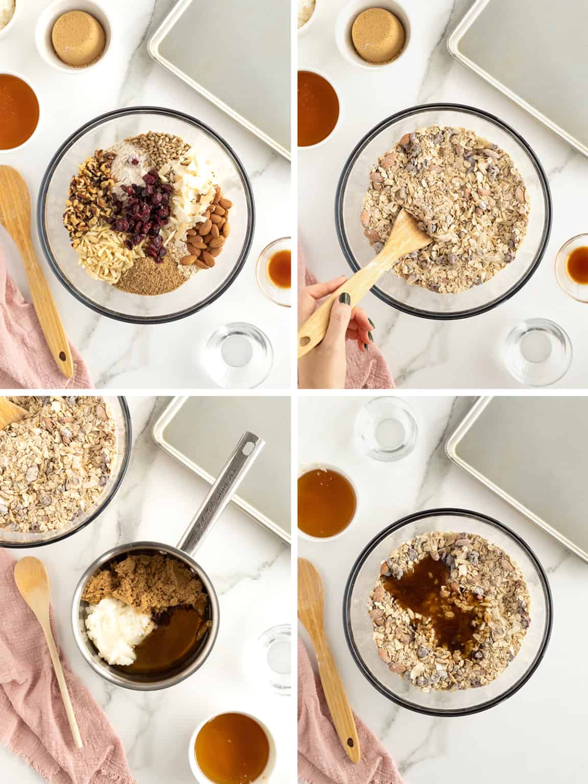 Chunky Homemade Granola The BakerMama