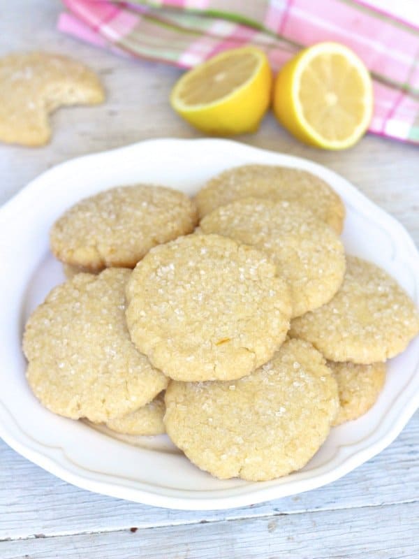 Lemon Cookies - The BakerMama