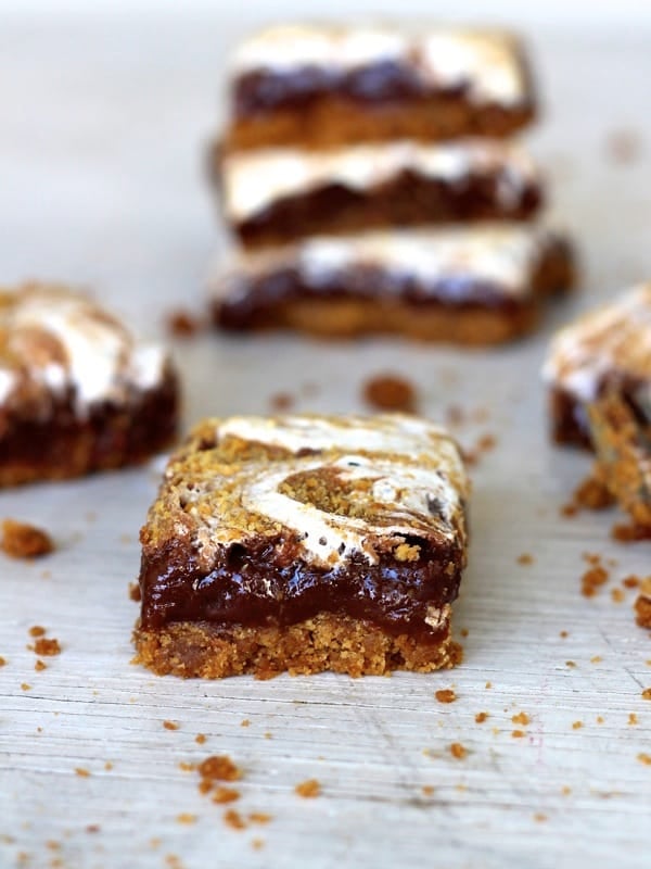 S'mores Fudge Bars