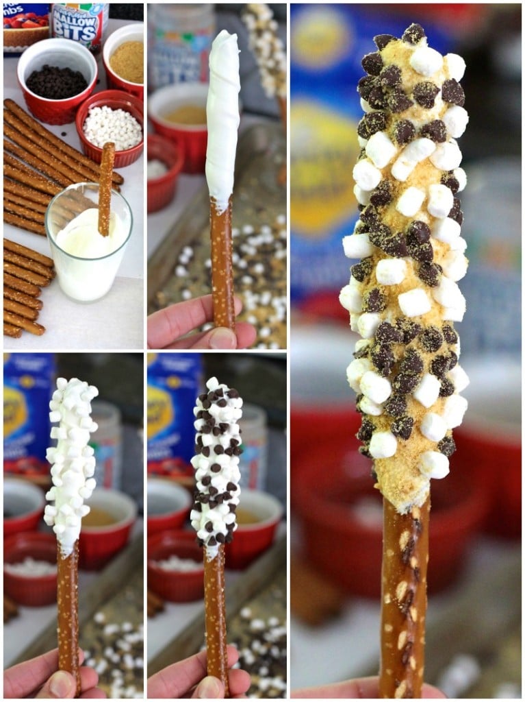 S'mores Pretzel Sticks