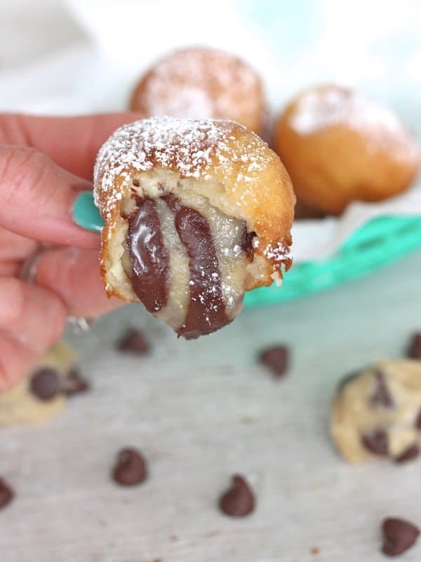 Air Fryer Frozen Cookie Dough - Fork To Spoon