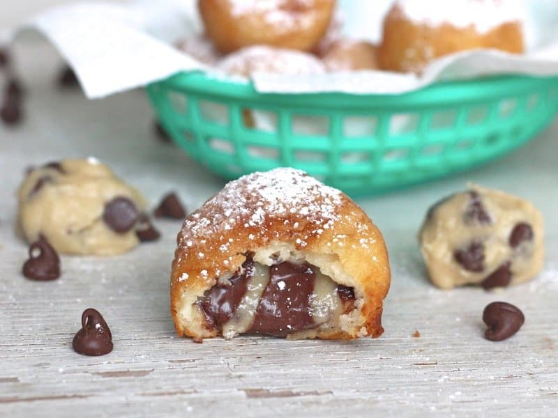 Fried Cookie Dough  The BakerMama