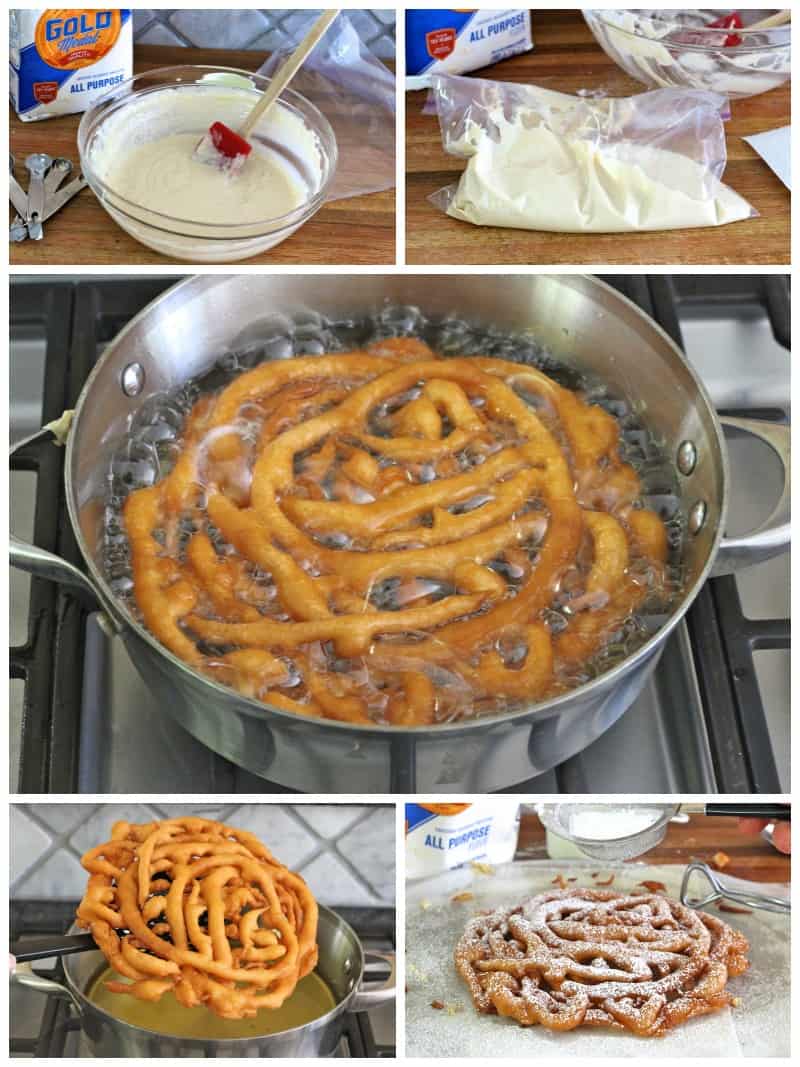 Funnel Cakes - The BakerMama