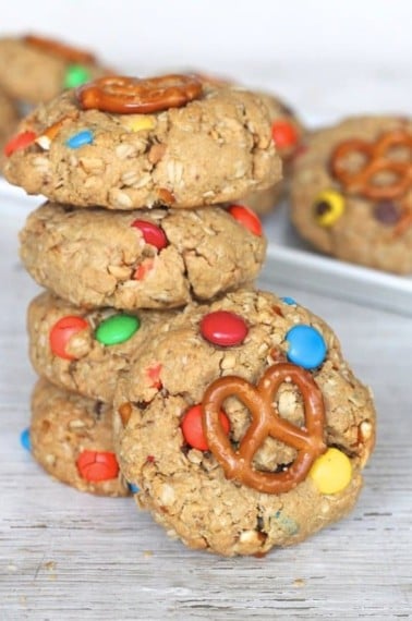 Monster Pretzel Cookies