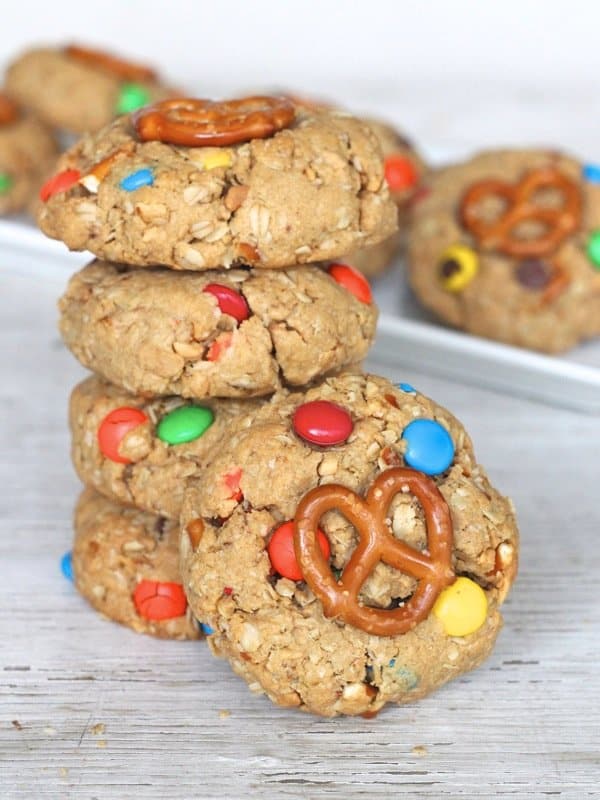 Monster Pretzel Cookies