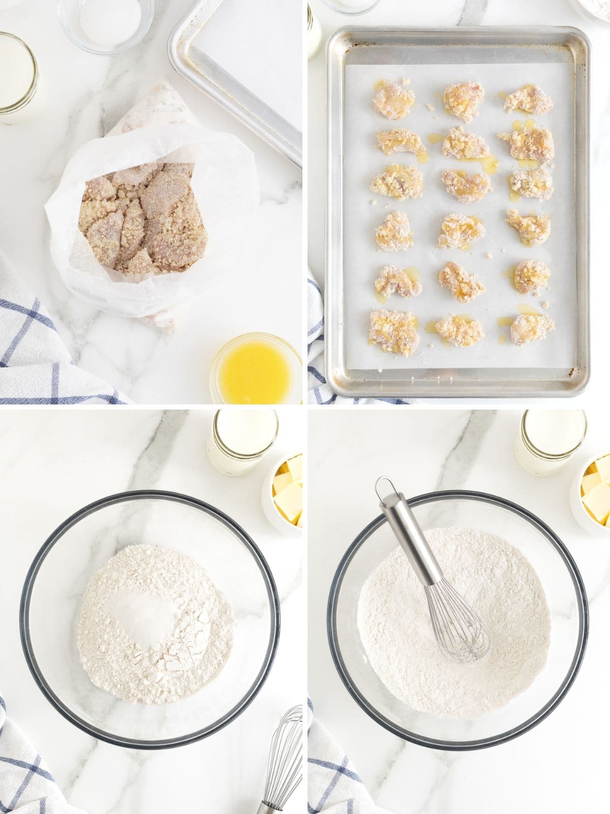 Steps to make oven-fried 