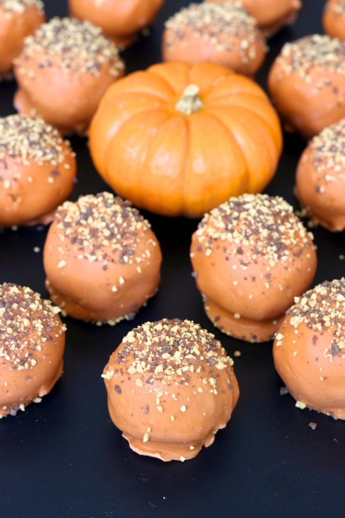 Pumpkin Spice Cake Balls