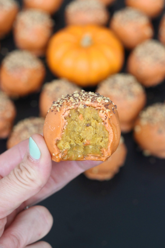 Pumpkin Spice Cake Balls